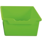 Set aus 2xErgo Tray Box L mit Montageschienen, Limonengrün, aus schwer entflammbarem Kunststoff 